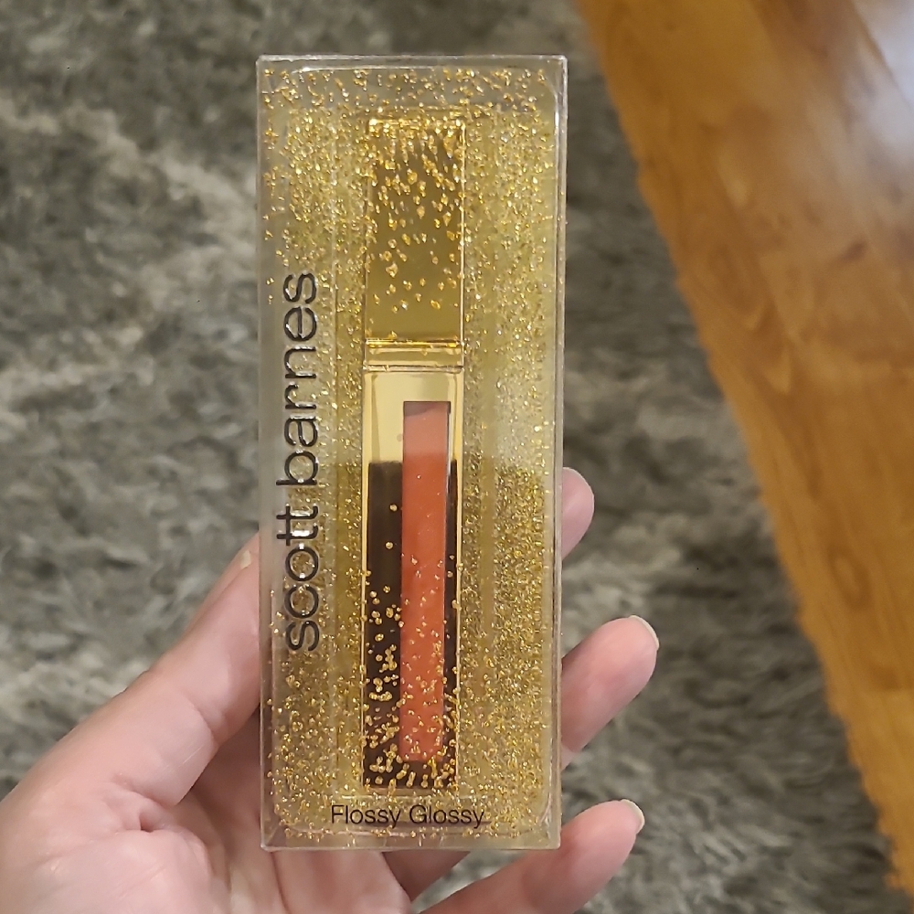 Scott Barnes Flossy Glossy Lip Gloss - Shimmering Gold